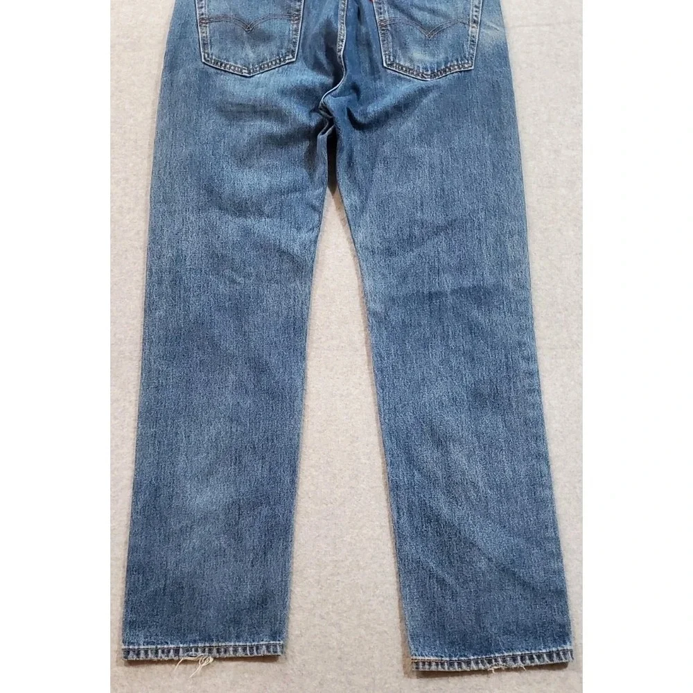 Levi's‎ 505 Men's Straight Leg Blue Jeans, Regular Fit, Size 36x34, 100% Cotton